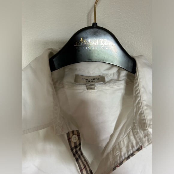 Burberry Women’s Button Down Shirt with logo detail Size S - Picture 4 of 9